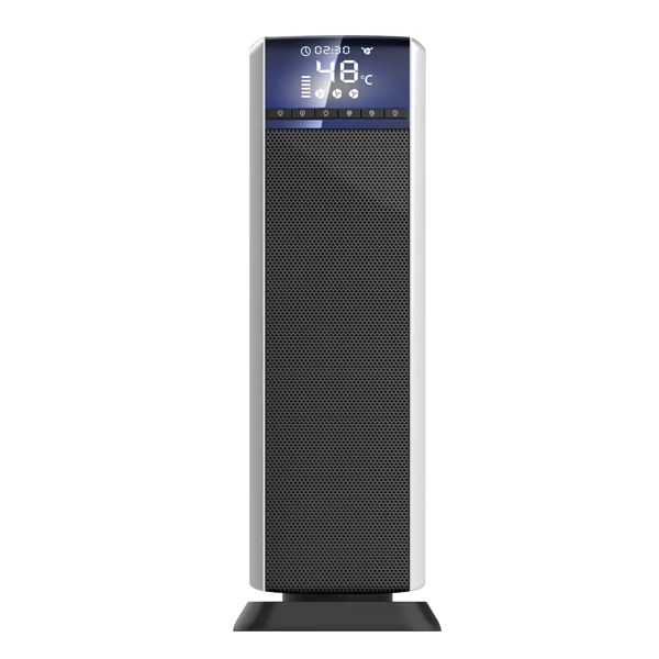 

24-дюймовый керамический башенный обогреватель, напольная подставка, домашний осциллирующий обогреватель PTC со светодиодным дисплеем KPT-2401D