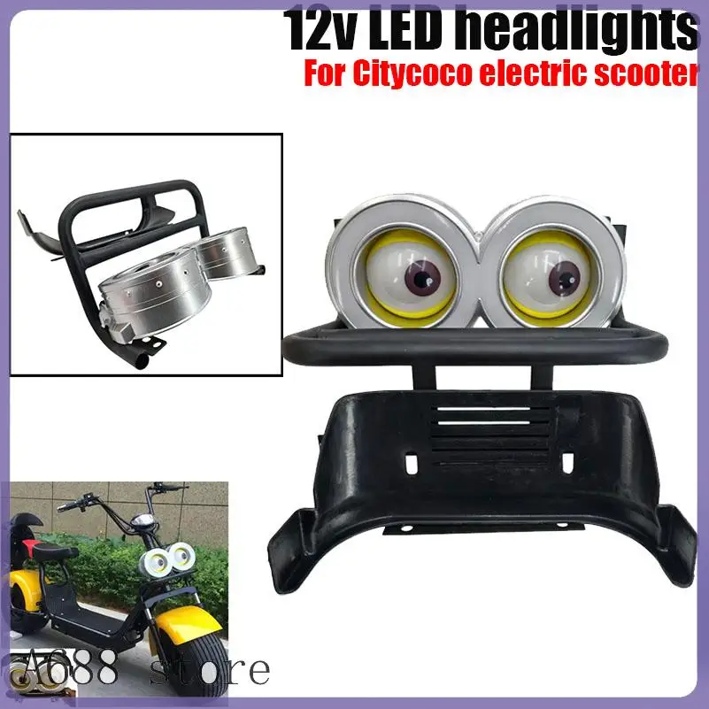 

personalized modification bracket lampshade converter 12V headlight decoration suitable for CItycoco headlights