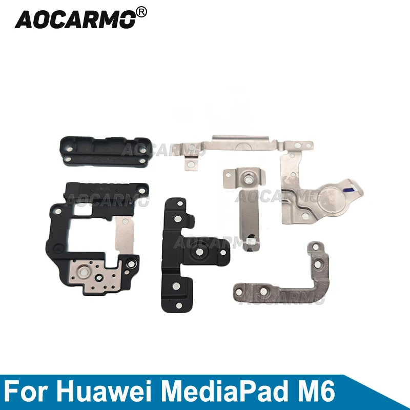 Aocarmo Motherboard Bracket Flex Cable Power Flex Cover Metal Fixed Buckle Repair Parts For Huawei MediaPad M6 10.8inch