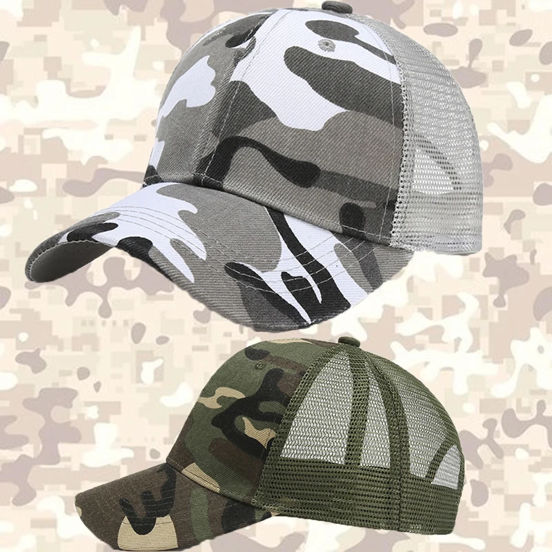 Printing new Baseball Caps Baseball Hat Men Mesh Breathable Suncreen Sun Protection Hat Women Outdoor Sport Fishing Caps