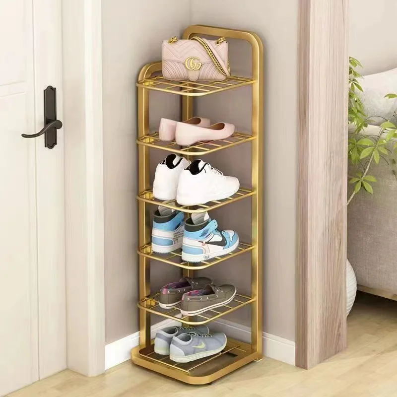 

Shoe Storage Bench Nordic Shoes Closet Modern Multilayer Cabinets Clear Metal Porta Zapatos Organizador Entrance Hall Furniture