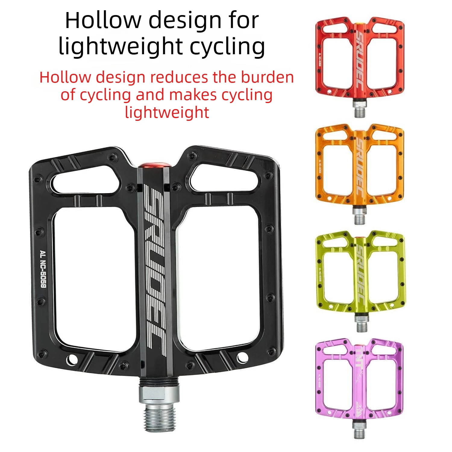 

3-подшипниковые велосипедные педали с ЧПУ, противоскользящая увеличенная платформа из алюминиевого сплава для MTB/складных/дорожных/электрических велосипедов, стальной сердечник оси