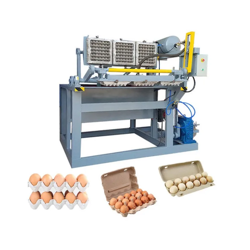 Egg Tray Box Production Line Making Packaging Machine High Automation Paper Egg Tray Making Machines Egg Tray Making Machine