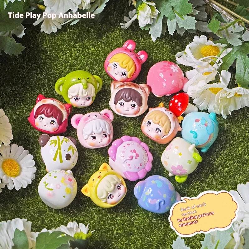 

Annabel Mengmeng Zoo Spring Cherry Blossom Season Series Trend Blind Box Hand Made Doll Cartoon Cute Mini Doll Ornaments Gift