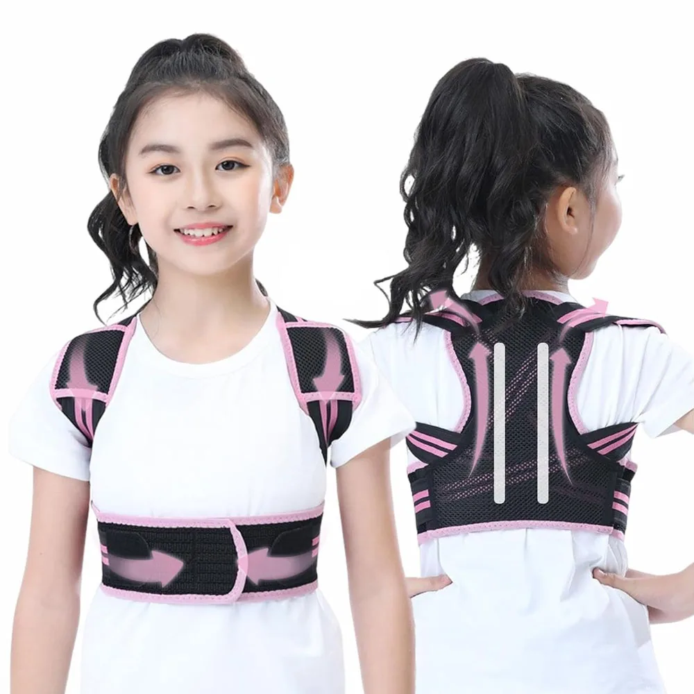 Posture Corrector Back Brace Anti-Hunchback Device Student Children Specialized Adolescent Back Correction Belt Home Wear