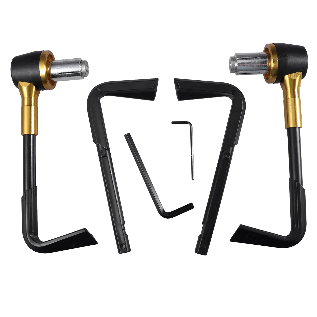 

Professional Motorcycle Cnc Aluminum Handlebar Brake Clutch Lever Hand Grip Protector Bar End Guard Non-Slip Comfortable