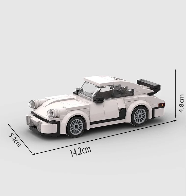 Set di blocchi per auto da corsa, auto a otto griglie. Adatto per età 6 anni in su. Realizzato in materiale ABS. La scelta perfetta per la casa