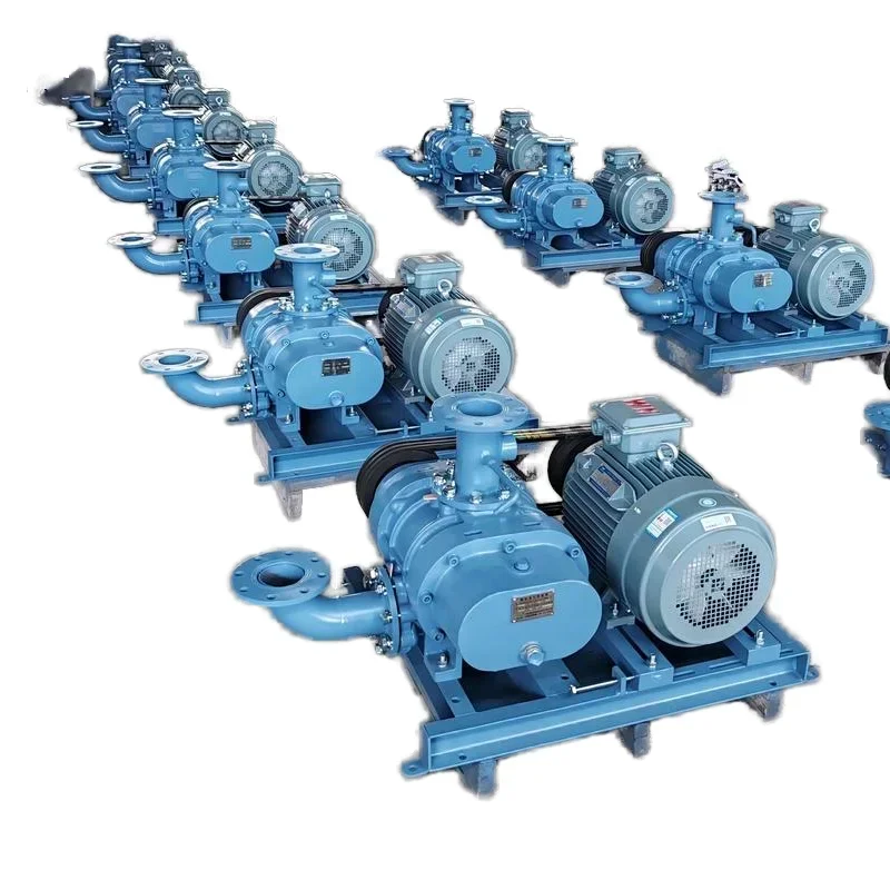 Low Noise Air Three Lobes Cast 5.5Kw 7.5Kw 11Kw Rz-65 Roots Blower for Sale factory price