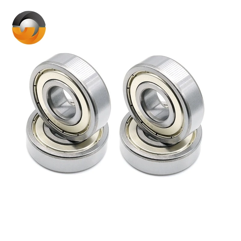6000ZZ 10x26x8mm Bearing 1Pcs Double Metal Shield 6001 6002 6200 6201 6202 6203 6204 6205 6303 6304 ZZ Deep Groove Ball Bearings