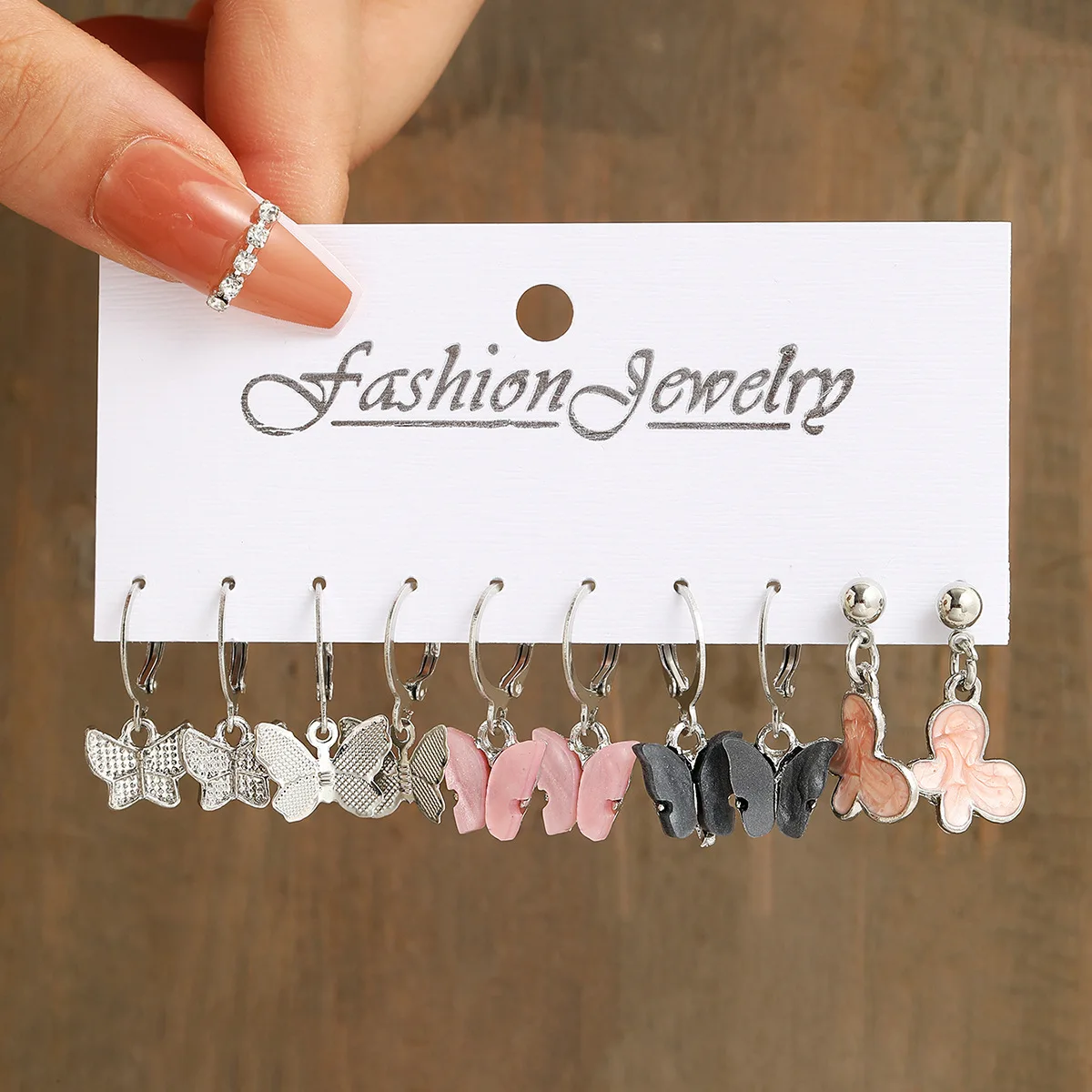 10PCs/set Enamel Colorful Butterfly Locking Knitting Stitch Markers Matel Crochet Latch For DIY Craft Marker Needle Clip Tools