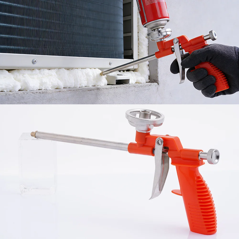 Foam Expanding Spray Gun Foaming Jet Glue Gun Metal Polyurethane Trigger Sprayer Pump Sealant Caulking Tool For House Renovation