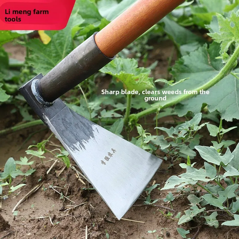 

Усиленная цельностальная головка из марганцевой стали для сельскохозяйственных работ, посадки овощей, выкапывания бамбука, удаления земли, садовый инструмент