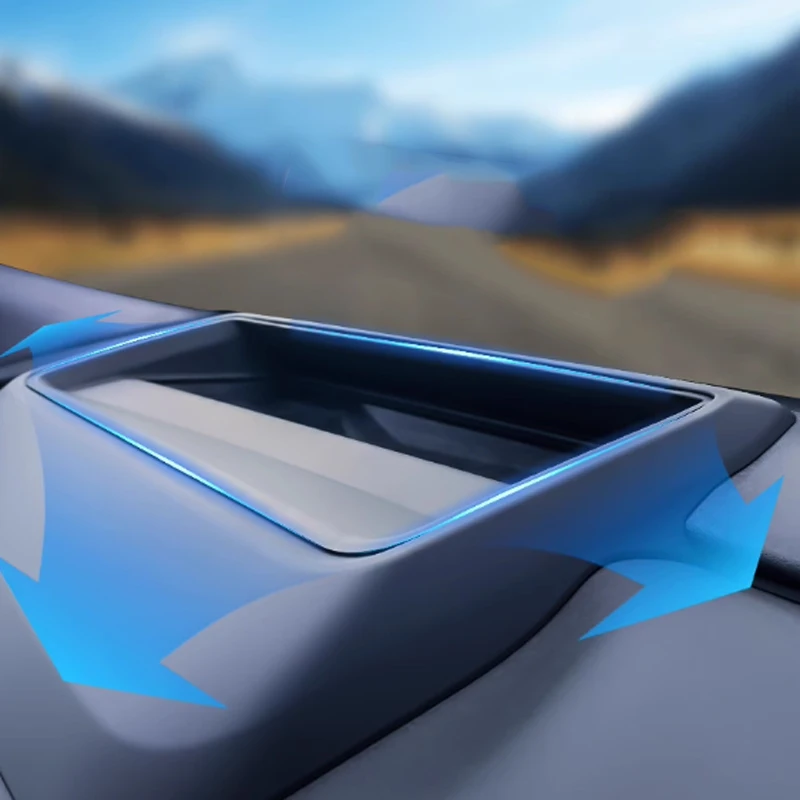 لجيلي جالاكسي E8 2024 2025 سيارة رئيس يصل عرض HUD الغطاء الواقي ملحق داخلي شفافة للغاية المضادة للانعكاس #5