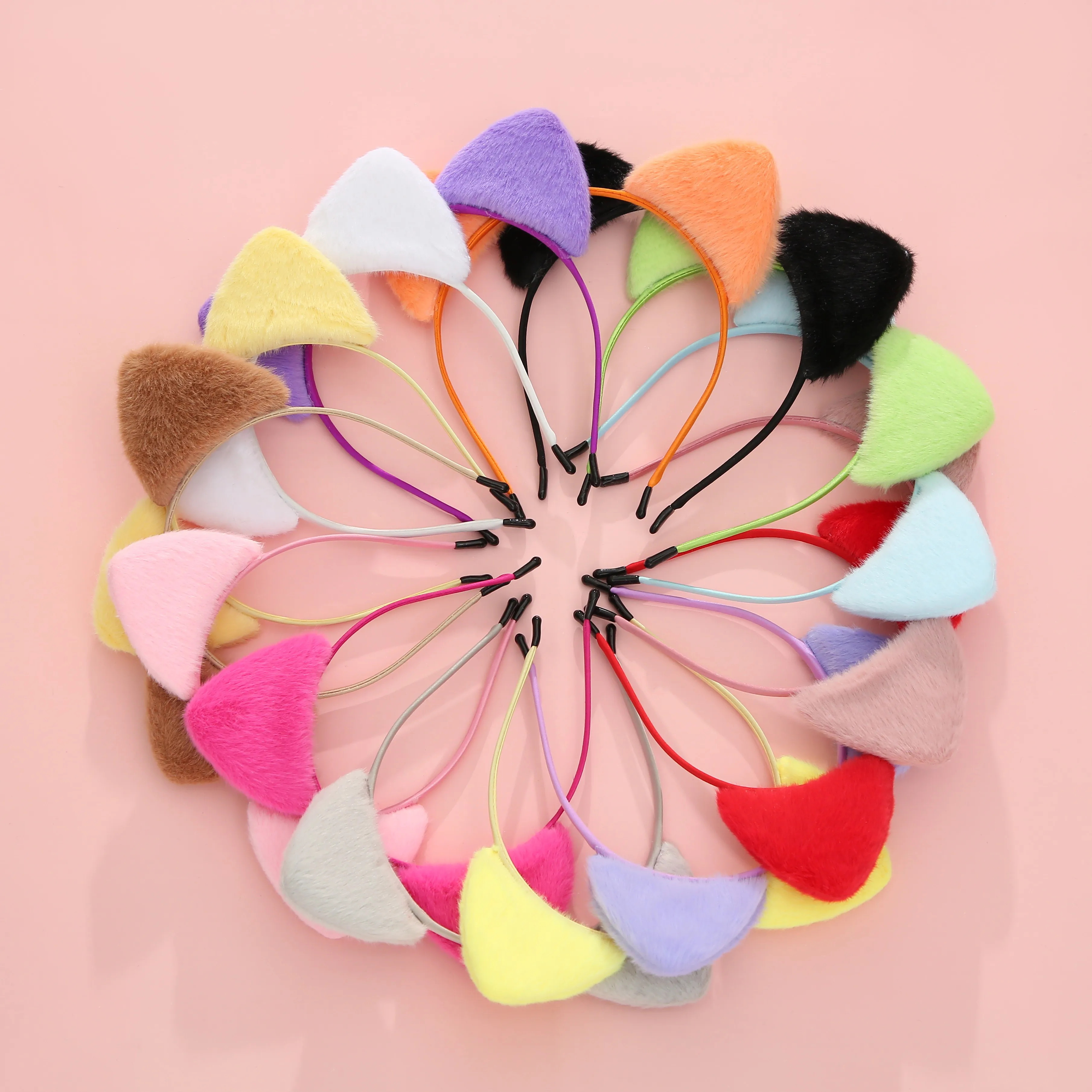 Cat Ears Headbands, Cloth Headbands Cute Ears Makeup of Party Decoration/Daily Wearing for Women and Girls