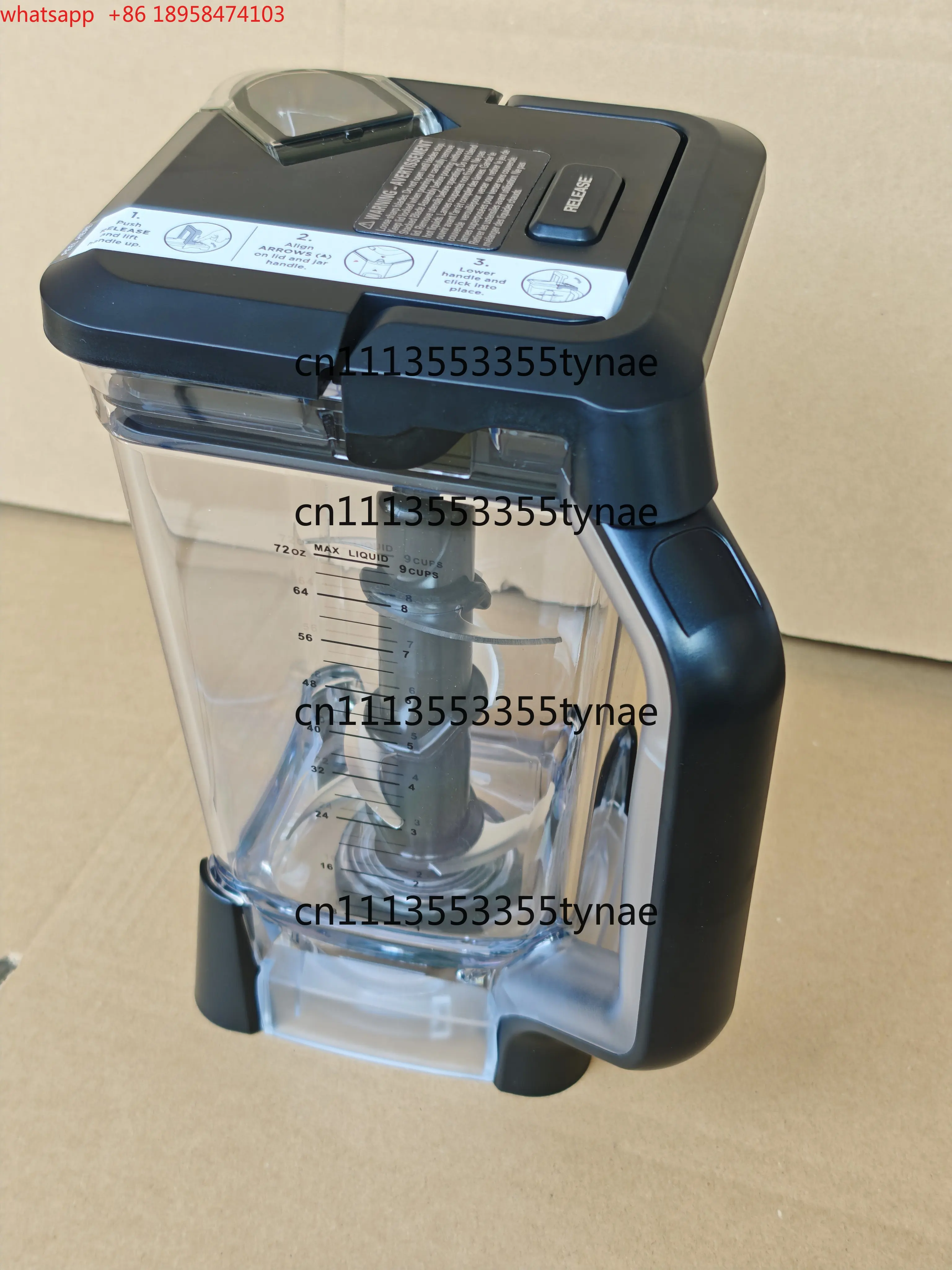 72OZ Replacement Blender Cup Compatible with 72oz Blender Machine
