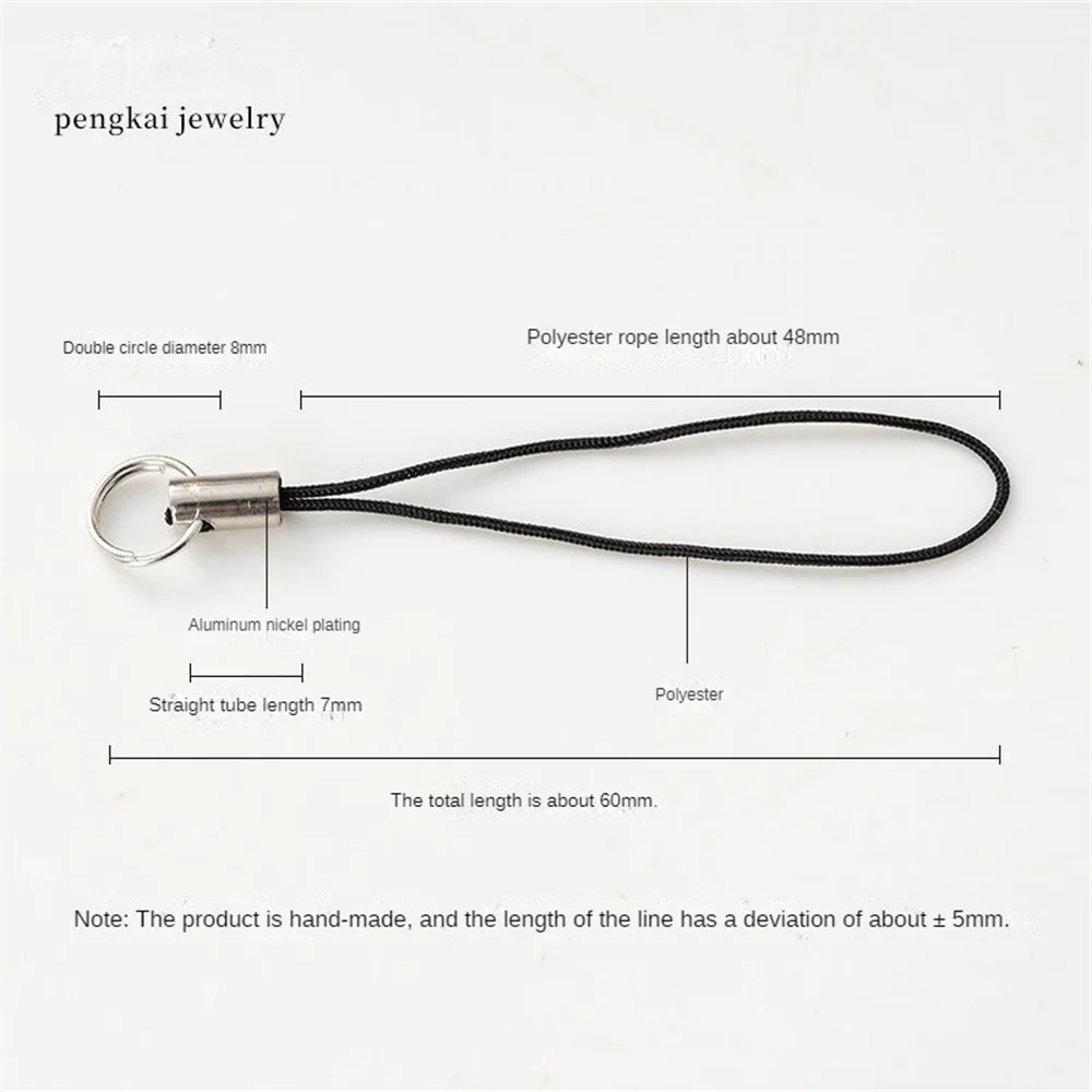 Keychain Zinc Alloy Multi-purpose Fashionable Exquisite Workmanship Convenient Convenient Mobile Phone Keychain Hook Lanyard