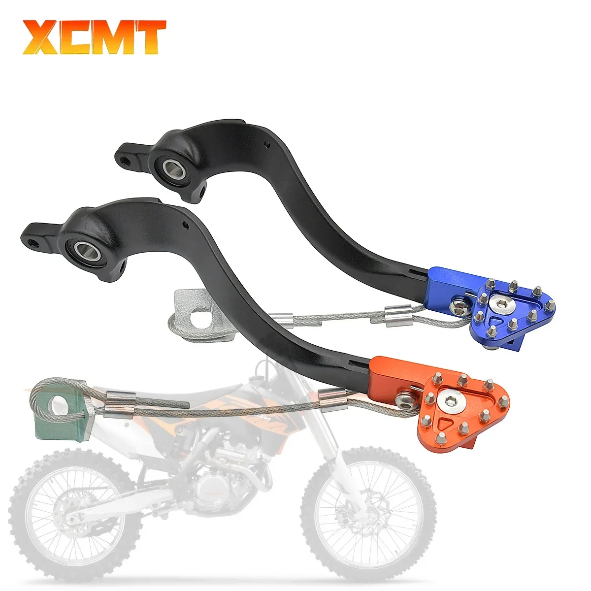 

Motorcycle Rear Brake Pedal Arm Lever Saver For KTM SX SXF EXC EXCF XC XCF XCW XCFW 125 150 200 250 300 350 450 500 2011-2016