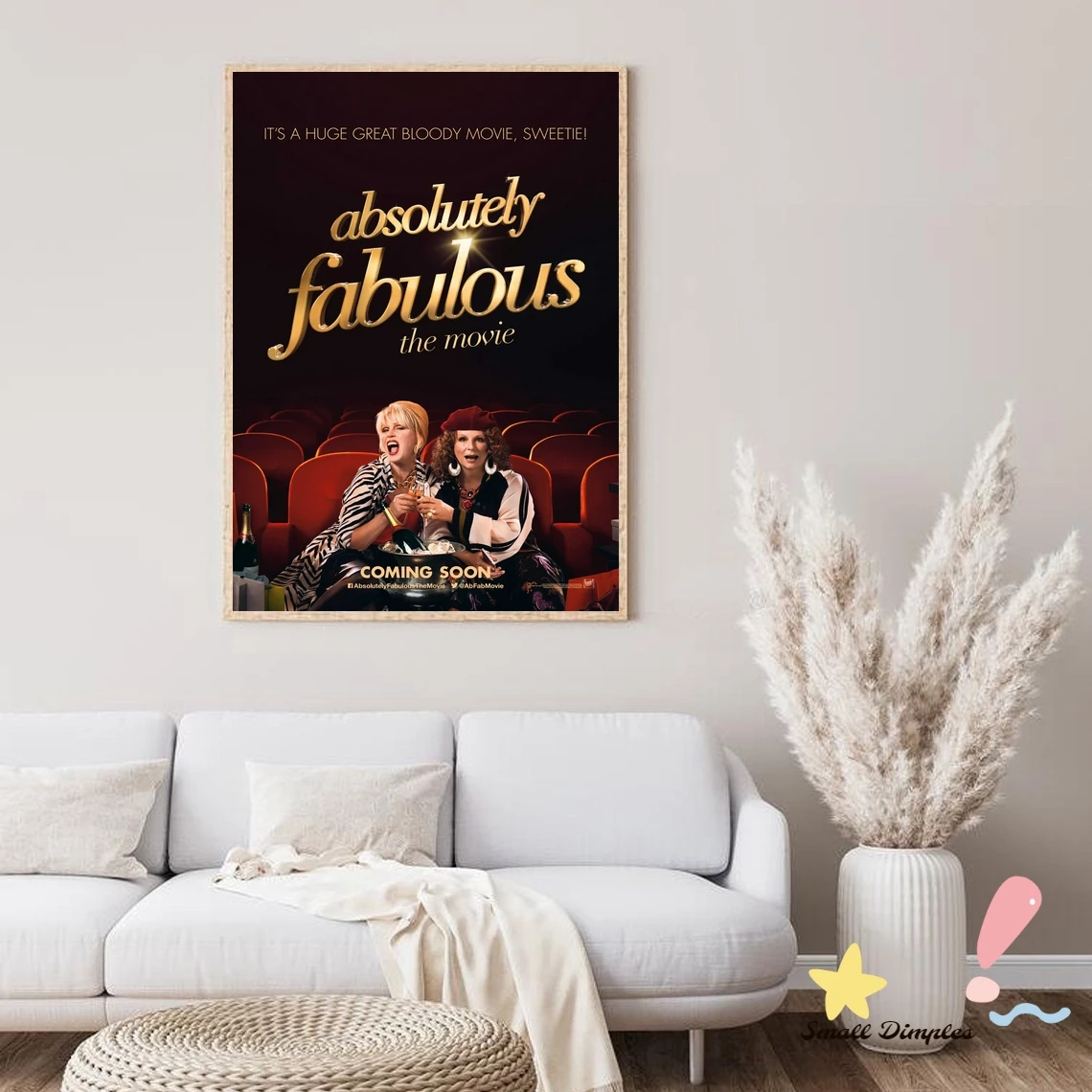 Absolutely Fabulous The Movie Poster Canvas Art Print Home Decoration Wall Painting ( No Frame )