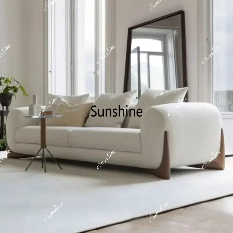 

For Nordic Living Room Fabric Sofa Modern Creative Cashmere Sofa Combination