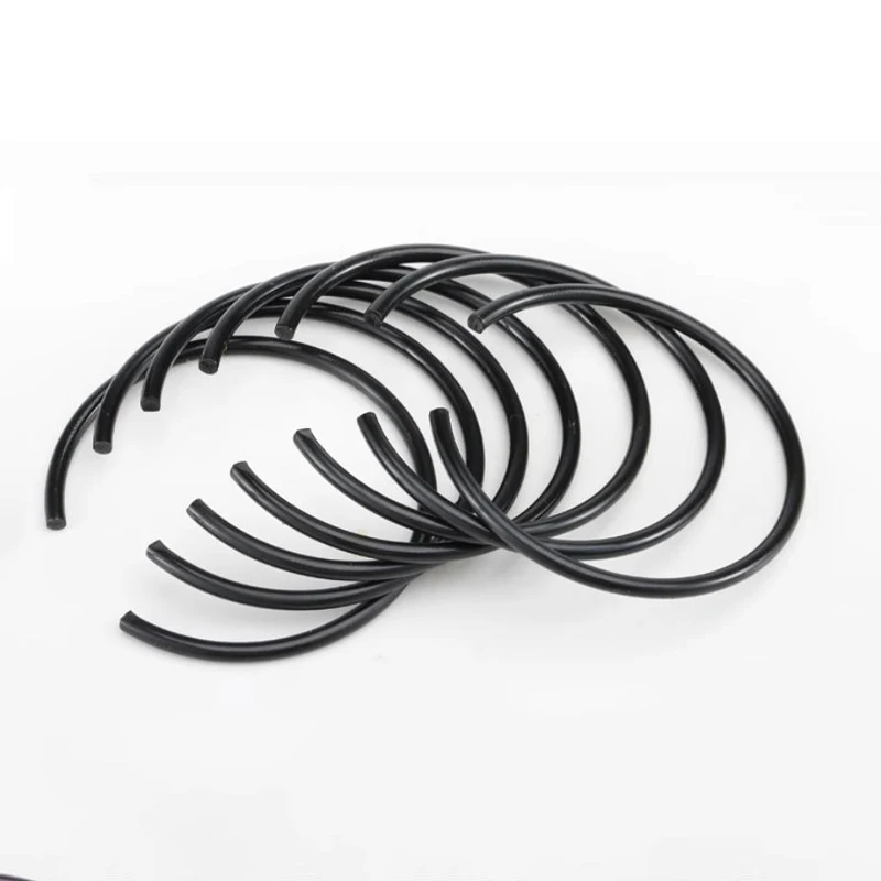 حلقات الاحتفاظ بالفولاذ الأسود M4-M140 - دوائر داخلية/خارجية، مشابك C لمبيت المحمل