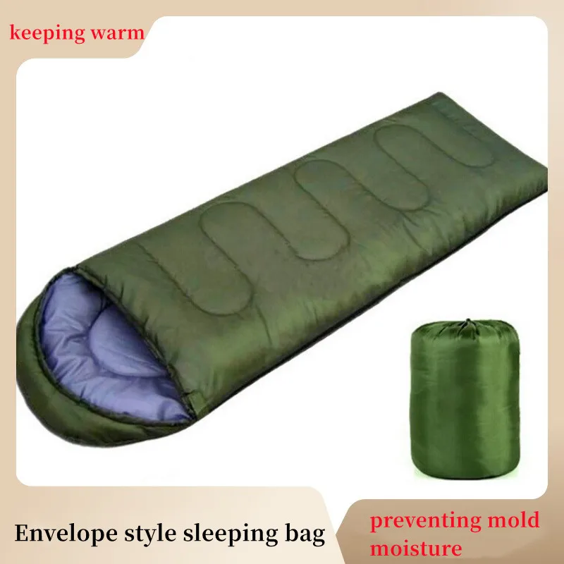 Sleeping Bag, 1.3kg,Outdoor Camping Equipment, Travel Bed, Camping Quilt, Hiking Supplies, Winter,Mountaineering, Natural Hiking