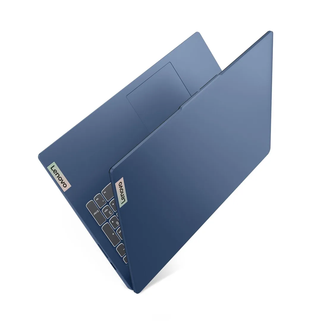 لاب توب لينوفو ايديا باد سليم 3 15 IAH8 i5-12450H 15.6 بوصة FHD IPS 300nits AG 16GB SSD512 Intel UHD Graphics 47Wh Win11 Abyss Blue 3Y