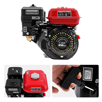 212cc Gas Engine 7.5 Hp Motor 4 Stroke Powerful Pull Start Air Cooling Gasoline Engine for Water Pumps Vibrators Generators