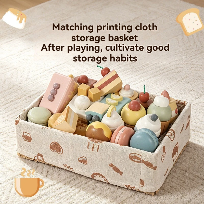 Houten speelset met desserts v - Kids Outdoor Kitchen Accessories recensie en prijs