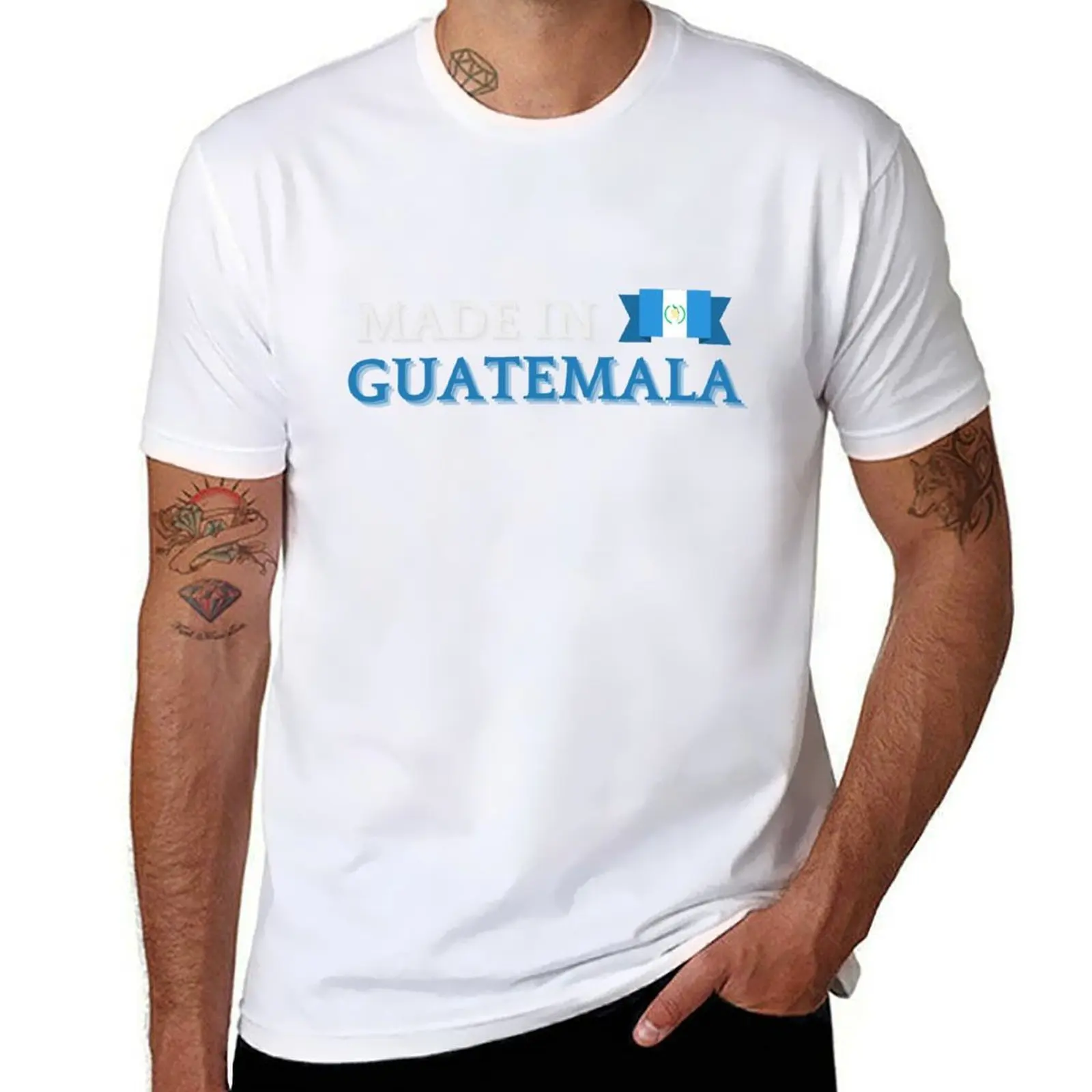 

Made in Guatemala T-Shirt t shirt man cotton cotton t shirts man 100% T-Shirt