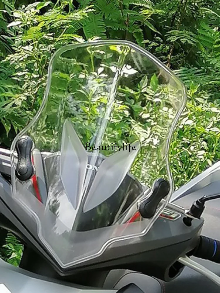 Modified Front Windshield Glass Windproof Handle Cover