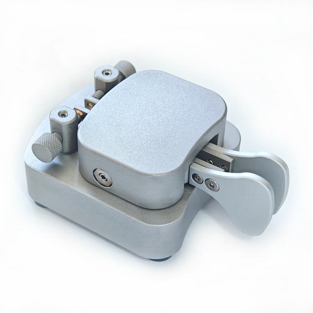 Tumd الفولاذ المقاوم للصدأ CW التلقائي مورس رمز مفتاح مزدوج مجداف التلغراف مفتاح راديو لحم الخنزير #3