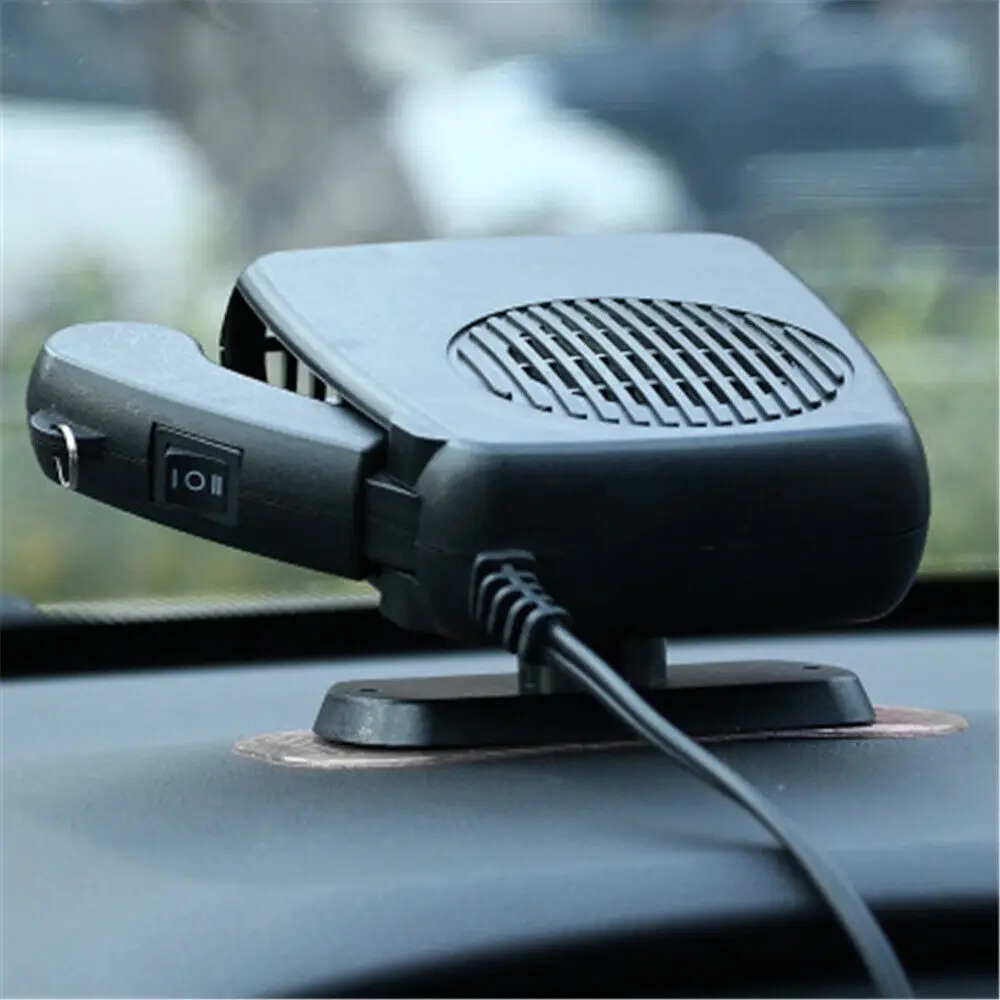 1PC Car Heater Fan 12V 200W Automatic Windshield Defroster Fast Heating Car Defogger Suitable For Humid Winter Weather
