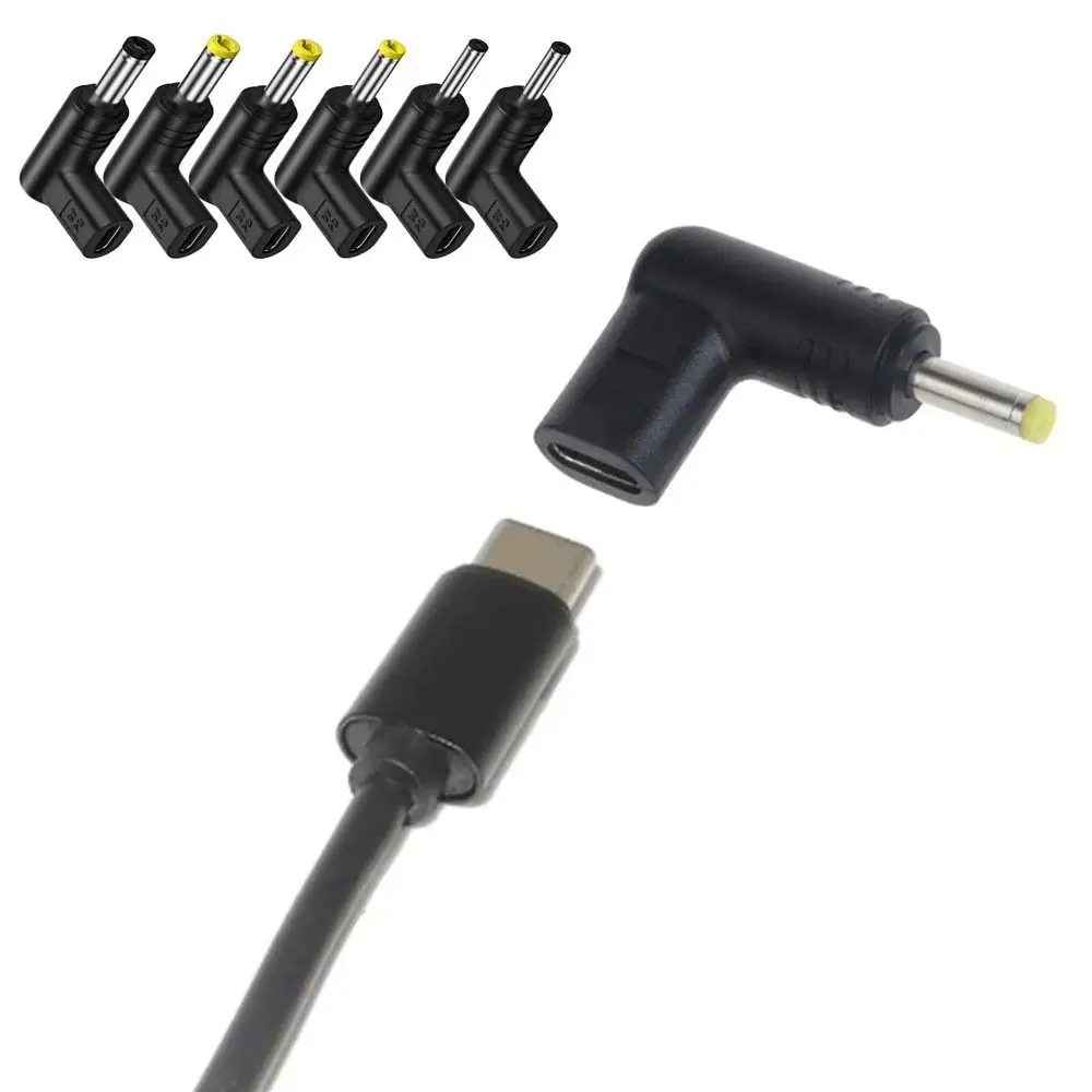 5V 9V 12V USB C PD to DC Power Connector Universal Converter Type C to DC Jack Plug Type-C PD Converter Charging Adapter