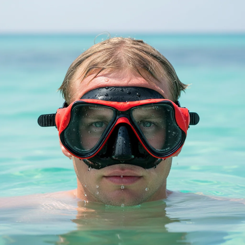 

Маски для дайвинга при близорукости с оптическими полимерными пластиковыми линзами и силиконовой оправой