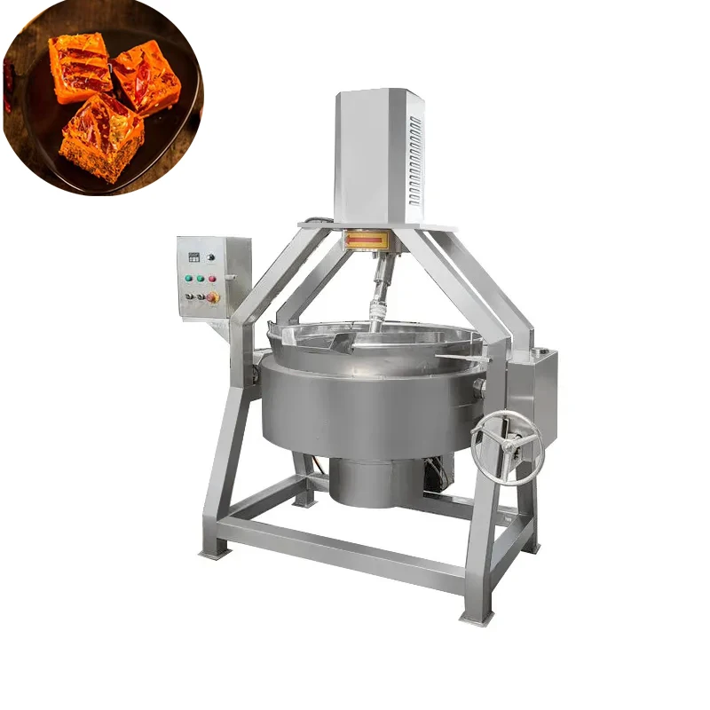 Commercial Kitchen Wok Robot Self-Cooking Drum Machine for Fried Rice Egg Wok Rotating Frying Pan New Food Processing Machinery