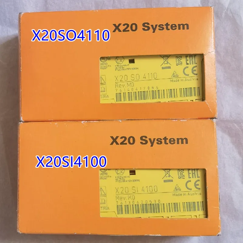 Austrian B & R Safety Module X20SO4110 X20SI4100 X20S04110 X20S14100