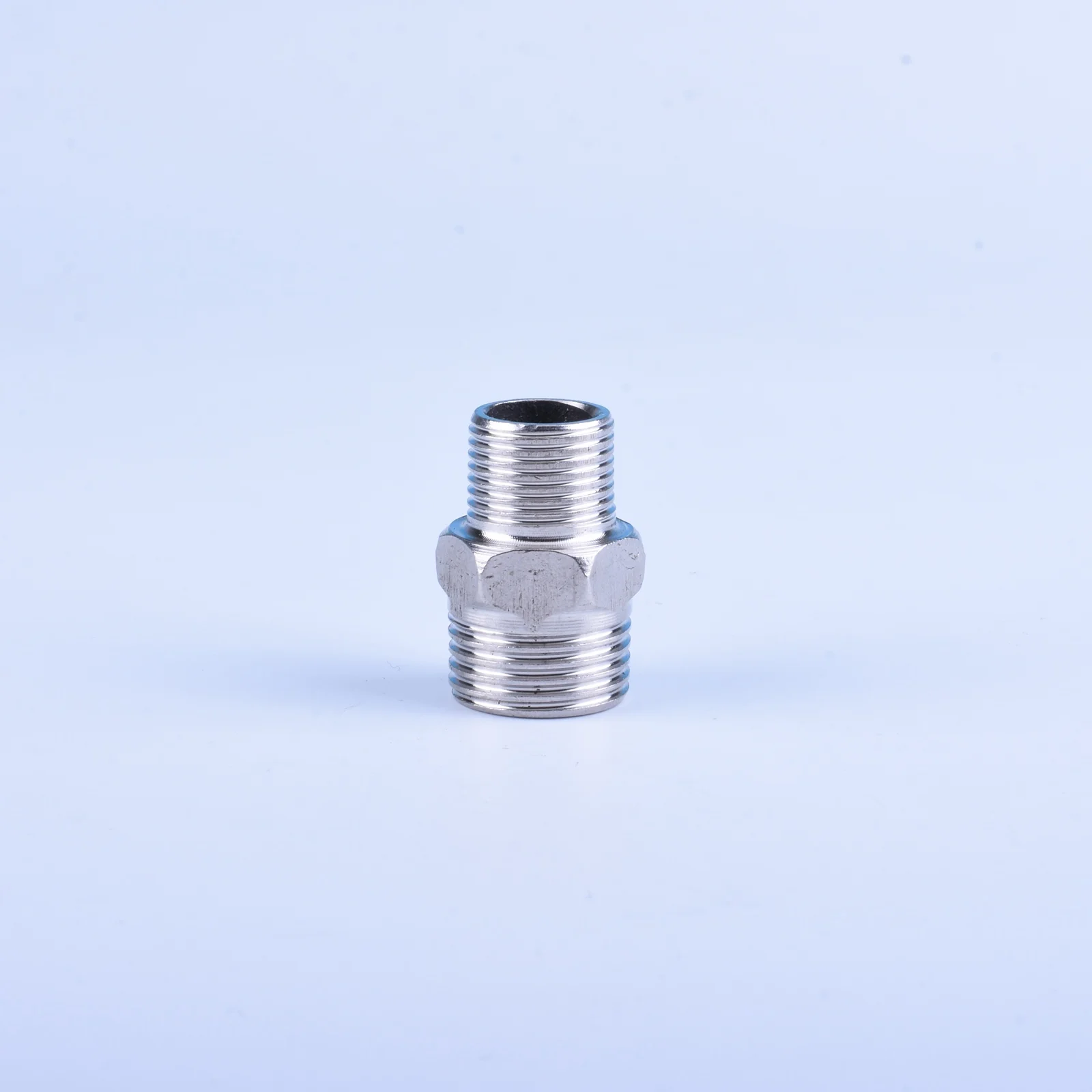 1 pcs Screw Thread Threaded Fitting Fittings Stainless Steel Pipe Connector Pipes Plumbing Home Improvement