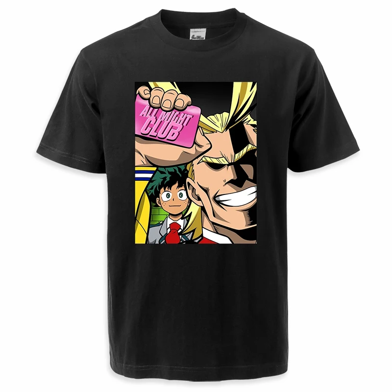 My Hero Academia Mangas Anime T Shirts Bakugou Graphic Summer 2024 Mens T-shirt Casual Basic Tops Cotton Tees Printed T Shirts