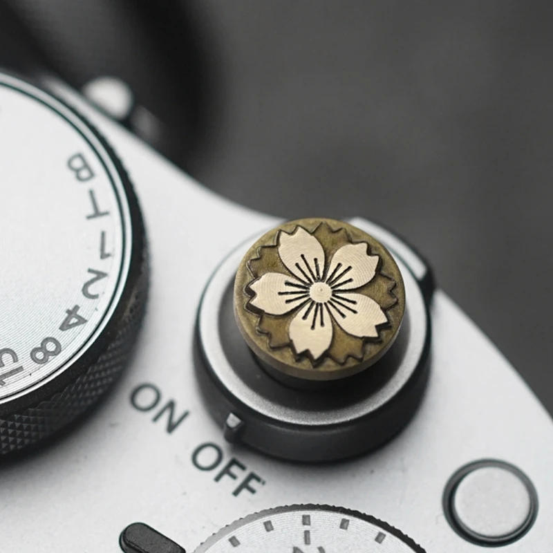 XT30 A7C2 카메라 용 금속 셔터 릴리스 버튼 인체 공학적 오목한 디자인