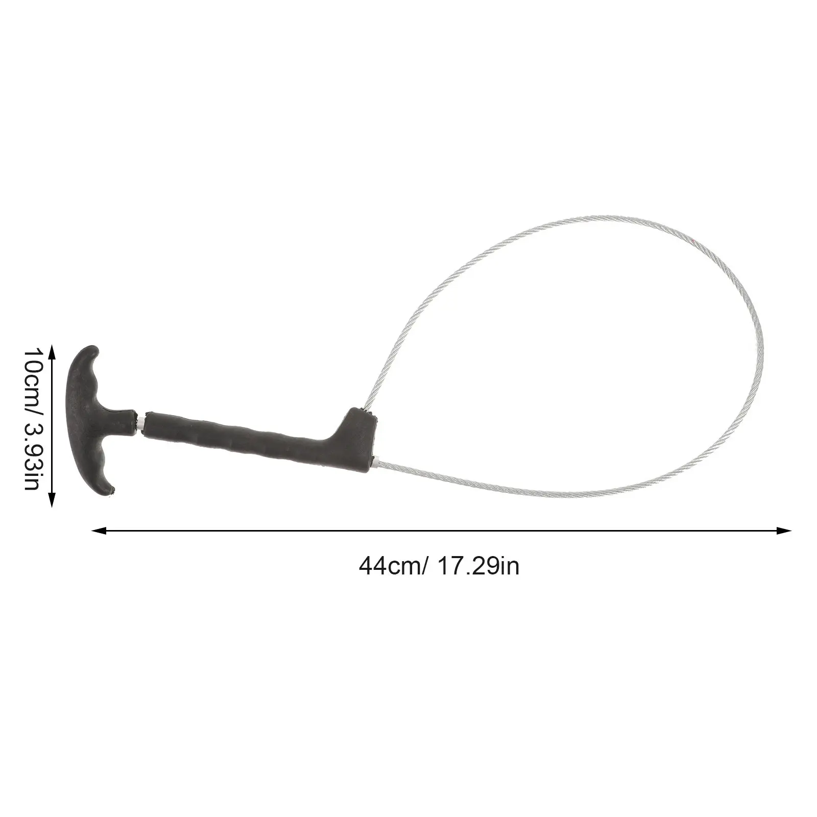 Pig Holder Catcher Stainless Steel Adjustable Wire Ergonomic Handle Livestock Catching Tool for Farm Sheep Cattle