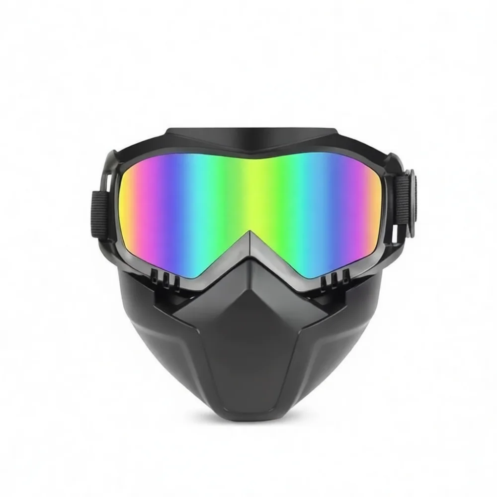 Protective Welding Mask With Breathable Valve Anti Glare Face Shield Windproof Headgear For Construction And Sports