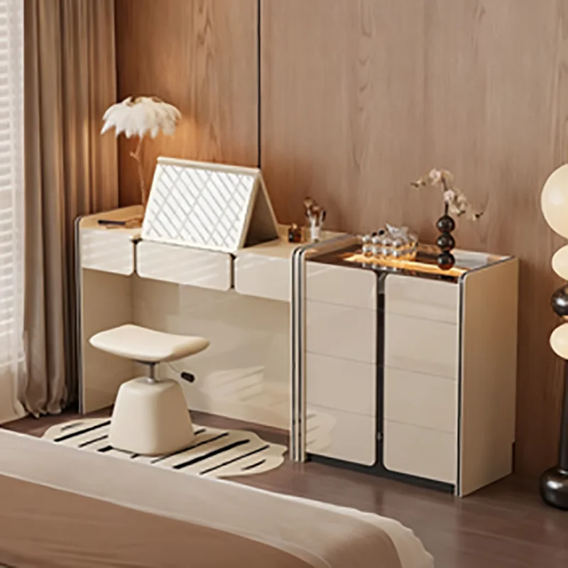

French Modern Vanity Table Elegant Multifunctional Premium Classic Vanity Table Trendy Aesthetic Meuble De Chambre Furniture