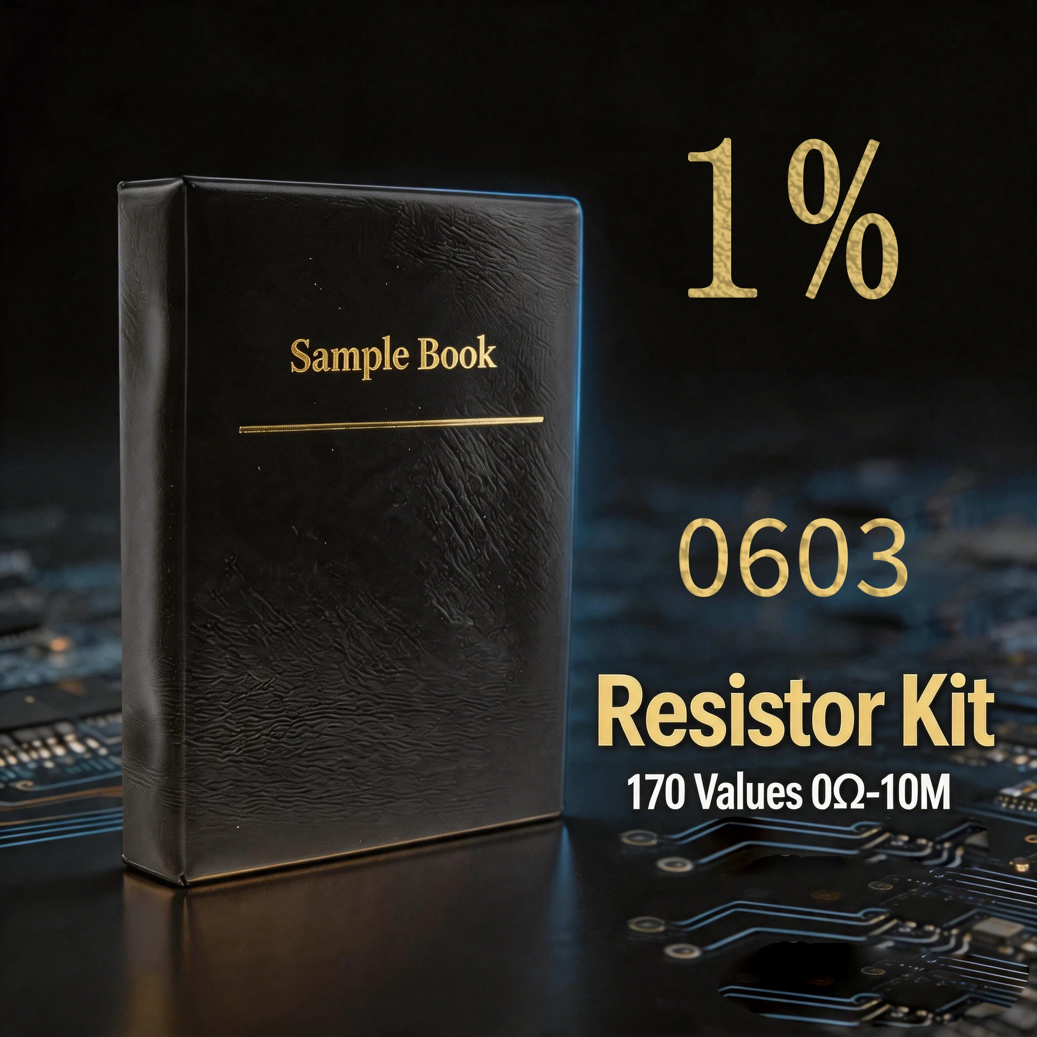 kit-de-resistores-smd-0603-1-fr-07-0Ω-10mΩ-170-valores-25-pecas-cada-4250-pecas-livro-de-amostras