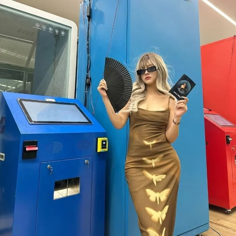 Customized Top Angle Camera Photo Booth Machine with Fun Special Effects Photo for Events
