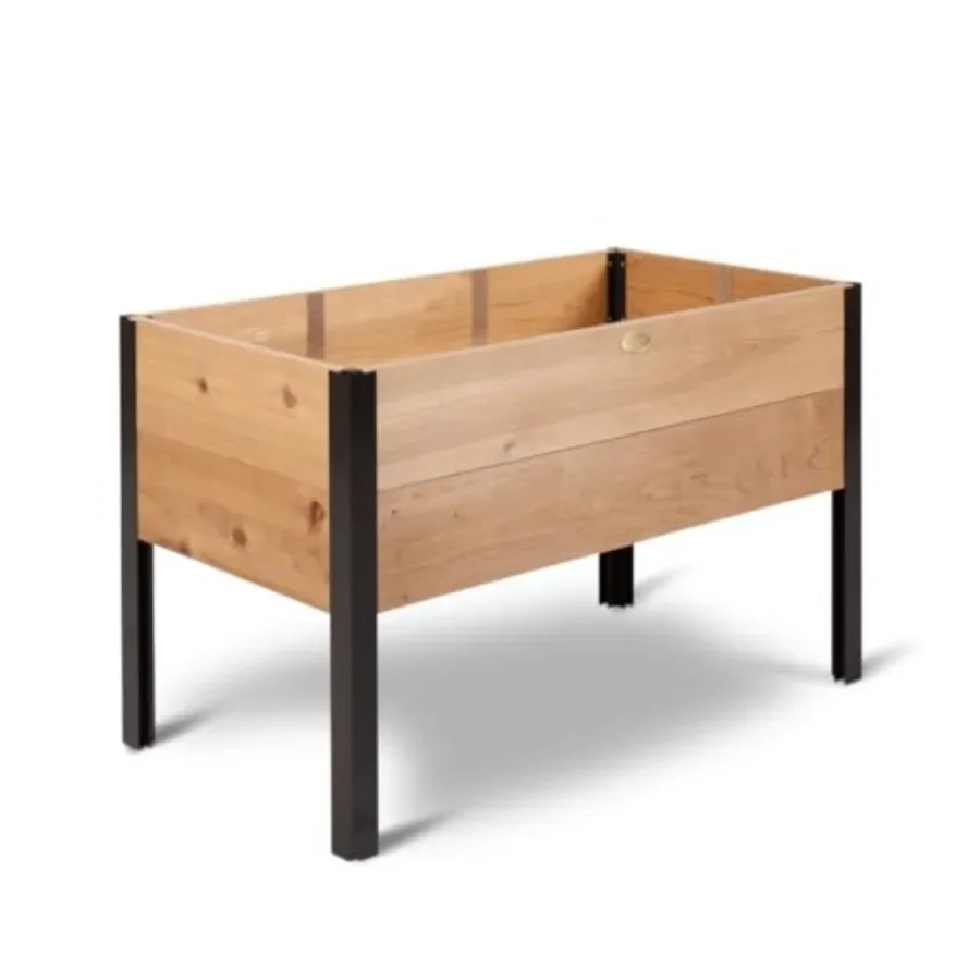Elevated Cedar Raised Garden Bed Planter