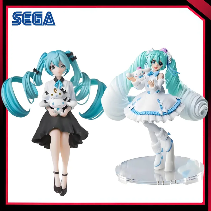 

В наличии оригинальная SEGA Luminasta Hatsune Miku Noddle Stopper аниме фигурка игрушки фигурку ПВХ модель коллекция кукла подарок