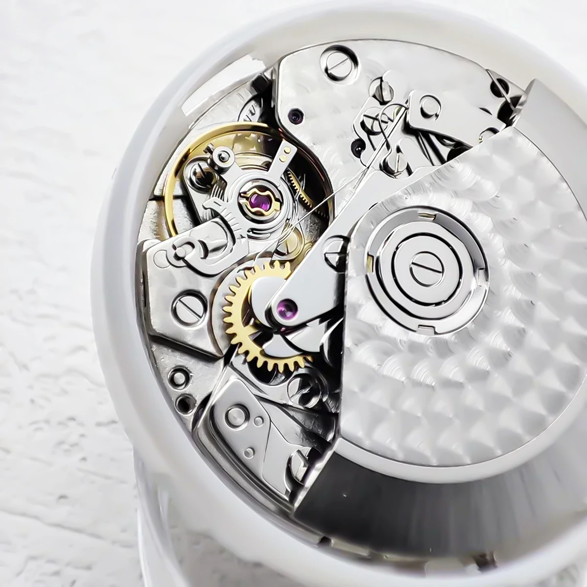 حركة الساعة الأوتوماتيكية 3.6.9 كرونوجرباه لحركة آسيوية 7750 حركة إصلاح بديلة ميكانيكية لـ 7753 بدون تاريخ