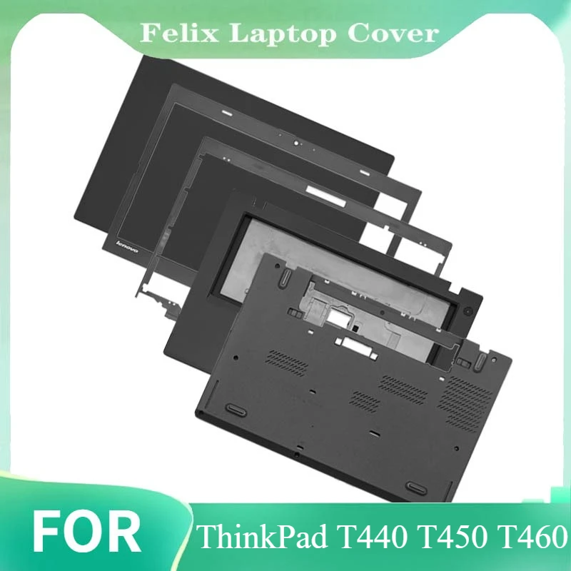 New LCD Screen Back Cover/Front Bezel/Palmrest Upper Top lower For ThinkPad T440 T450 T460 Bottom Case Replace Part