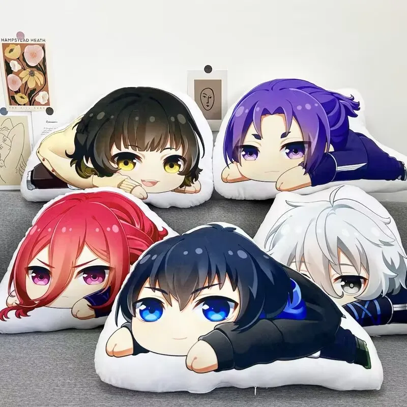 AnimeBLUE LOCK Chigiri Hyoma Nagi Seishiro Mikage Reo Isagi Yoichi Bachira Meguru Cosplay Plush Doll Cushion Pillow Pendant Gift