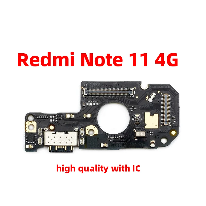 For xiaomi Redmi Note 11 4G Dock Connector USB Charger Charging Port Flex Cable Board Replacement